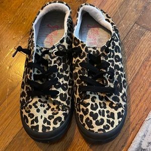 Jellypop Comfort Leopard Slip On Shoe